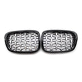 Honeycombe Style Mesh Front Bumper Grille for BMW E39 5-Series (1999–2003)