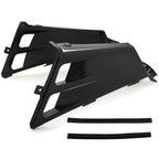 Gas Tank Side Covers for Yamaha Banshee 350 (1987–2006) Black Plastic Wrap
