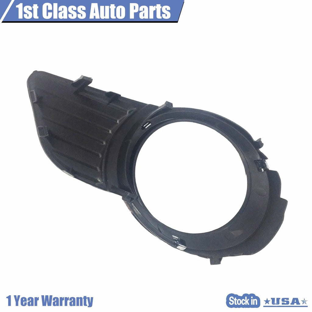 Right Passenger Side Fog Light Bezel with Chrome Trim for Toyota Sienna (2011-2017)