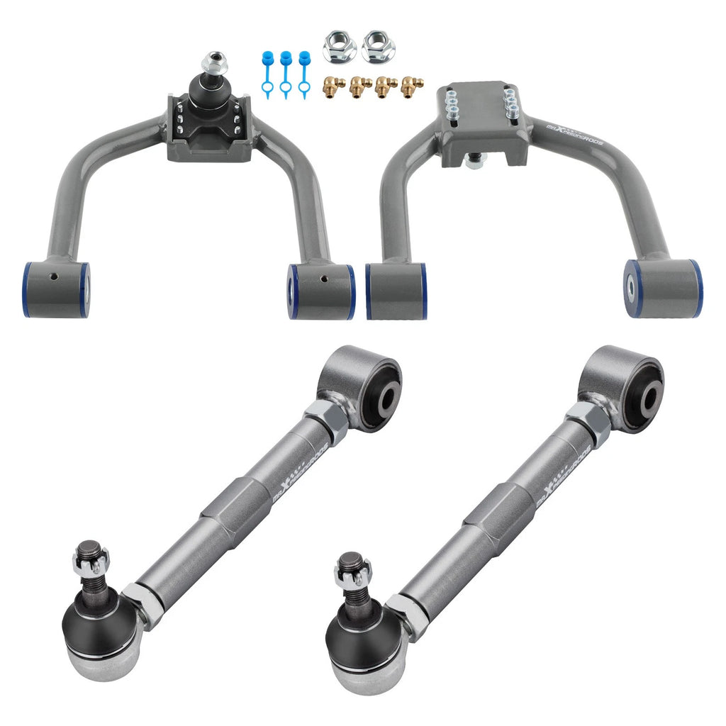 4pcs Adjustable Front Upper Control Camber Toe Arm for Lexus IS300 (2001–2005)