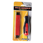 Insulated Screwdriver Bits Set of 4 for Electrician Tools (PH0, PH2)