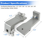 HVAC Reverse Tube Bender Adapter for Yellow Jacket 60325 (60342)