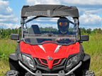 Scratch Resistant Flip Windshield for CFMOTO ZForce 500/800/1000 (2015–2023)