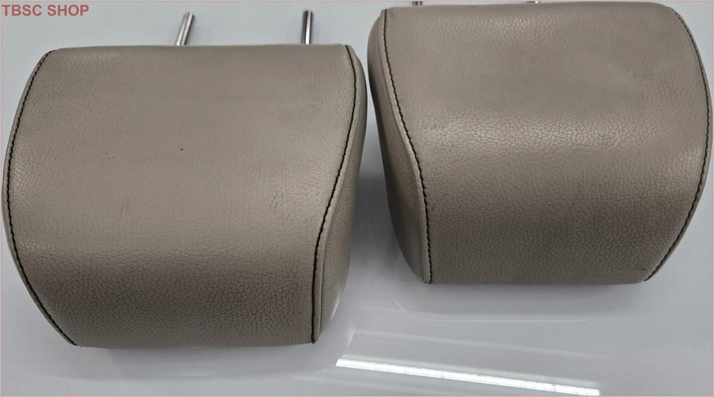 Set of 2 Headrests for Ford Flex (2009–2012) Beige Leather