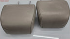 Set of 2 Headrests for Ford Flex (2009–2012) Beige Leather