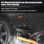 1 Pair Smoked LED Side Marker Light for BMW E46 (1998–2006)