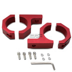 2" OD Round Rack/Bull Bar Brackets Pair for Universal Fit (Clamp On)
