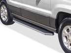 6" Polished iBoard Side Step Nerf Bar for Jeep Grand Cherokee (1999–2004)