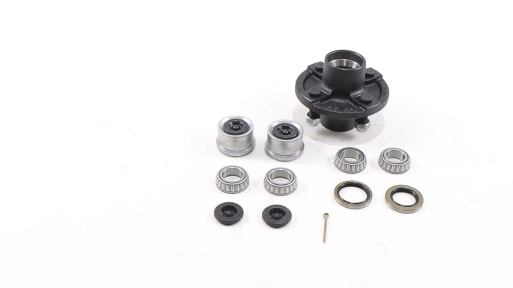 Trailer Bearing Kit for 2000 lbs Trailer Hub (4 on 4)