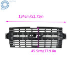 Front Bumper Upper Grille for Chevrolet Silverado 1500 (2019–2021) 84493319