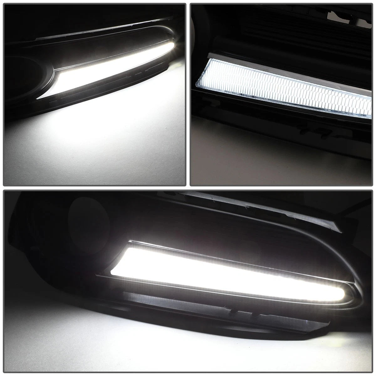 Fog Light Bezel Cover with LED DRL/Turn Signal for Honda HR-V (2016–2018)