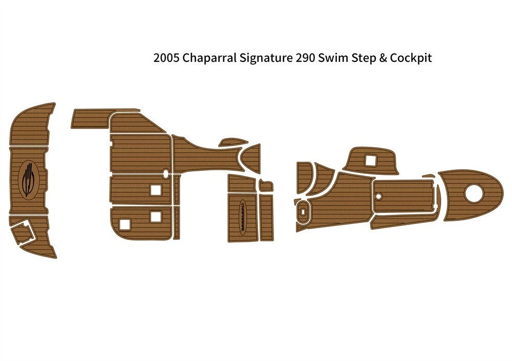 EVA Teak Flooring Mat for Chaparral Signature 290 (2005)