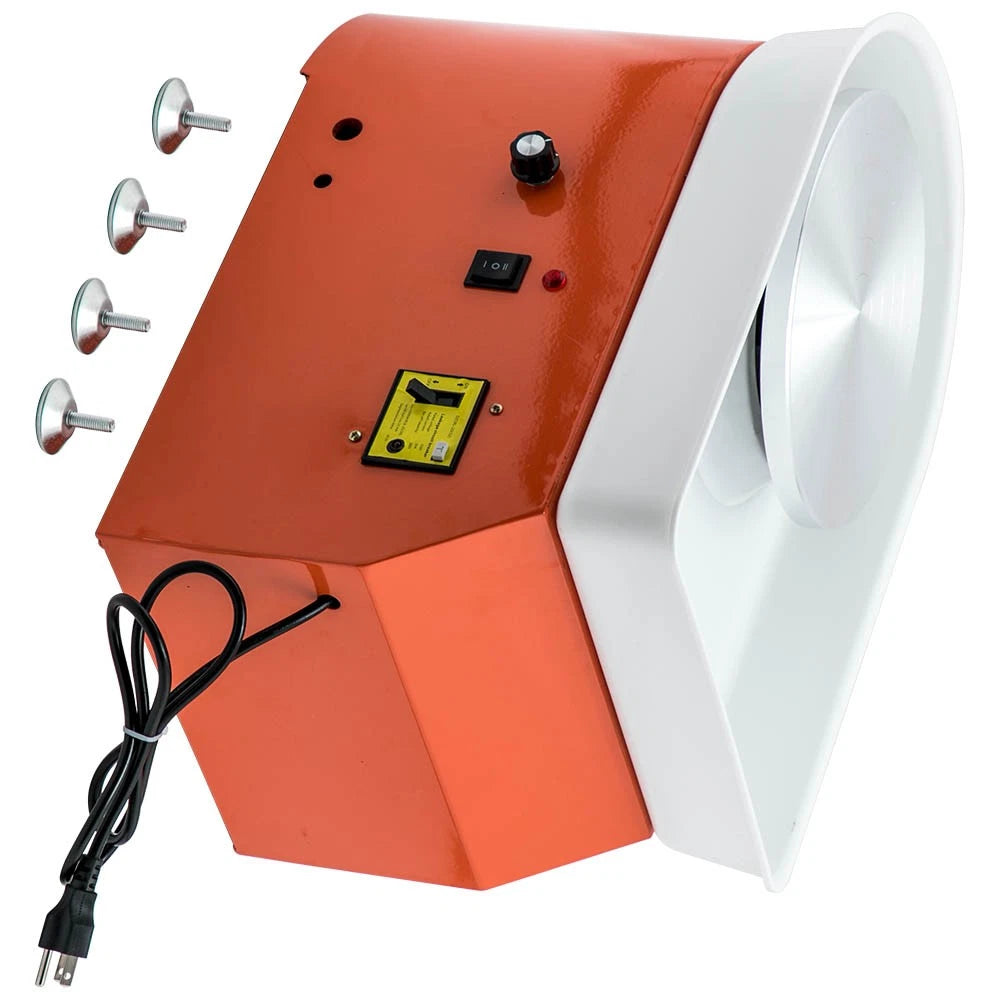 280W Electric Pottery Wheel for Artistic Ceramic DIY (25cm Plate)