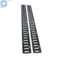 Set of 2 E Track Tie Down Rails for Garages Vans Trailers (5')