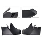 Air Deflector Spoiler Winglets for Aprilia RS457 (2024) Black