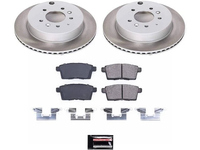Rear Brake Pad and Rotor Kit for Mazda CX-7 (2007–2012) PZ669DR