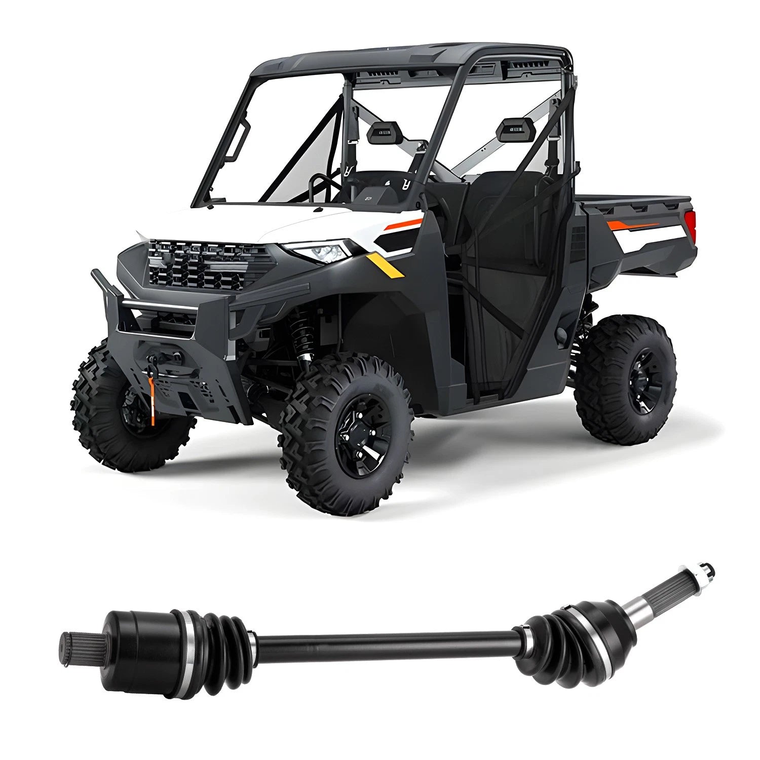 Rear Half Axle Shaft Assembly 1333748 for Polaris Ranger XP Crew 900/1000 (2013–2021)