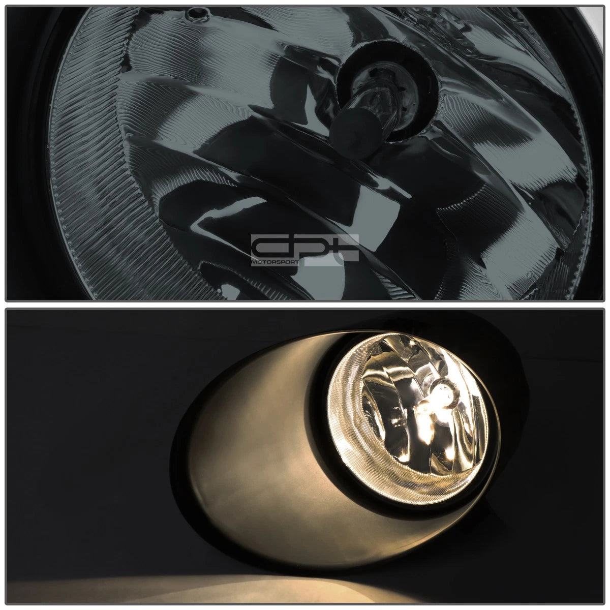 Fog Light Lamp Set for Toyota Tundra (2007–2013) - Smoked Lens, Switch