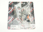 Clamp On Gussets for LA Choppers 1-1/4in. Handlebars (Chrome)