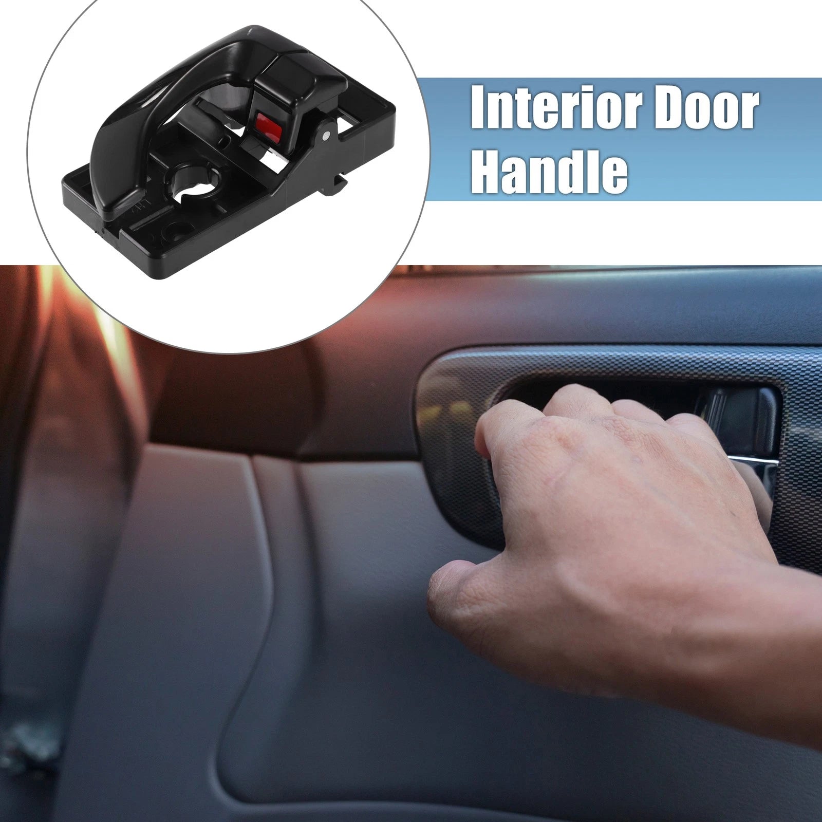 Front Left Interior Door Handle for Hyundai Tucson (2005–2009) No. 826102E000DD
