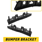 Set of 2 Front Bumper Brackets for Ford Escape SEL (2013)