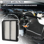 Car Engine Air Filter No. 96536696 for Chevrolet Aveo 1.6L (2004–2011)