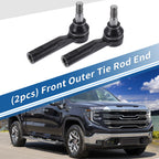 2X Front Outer Tie Rod End Links Kit for GMC Canyon, Chevrolet Colorado (2015–2023)