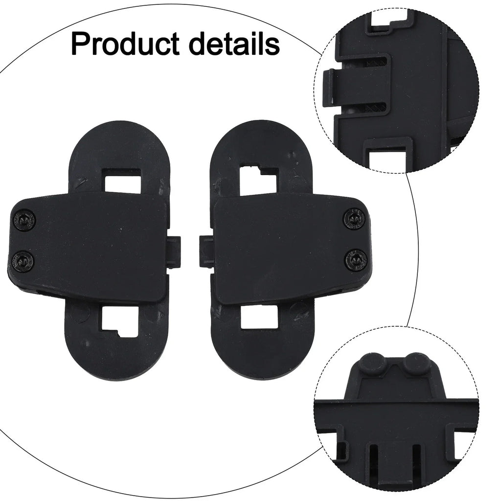 2 x Clip Clamp Mounts for T-COM Motorcycle Helmet Intercom Interphone