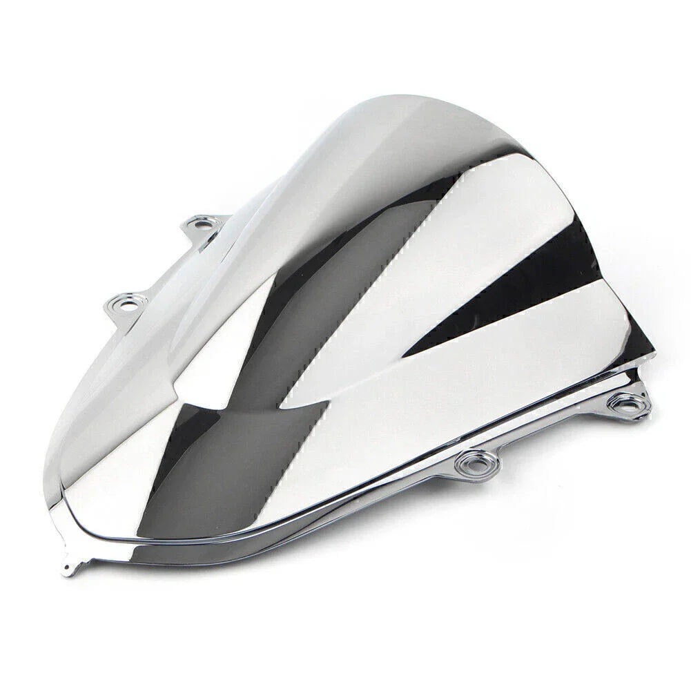 Silver ABS Motorcycle Windshield for Yamaha YZF R15 (2017-2019)