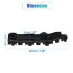 Left Side Front Bumper Bracket 71198-TA0-A00 for Honda Accord (2008–2012)