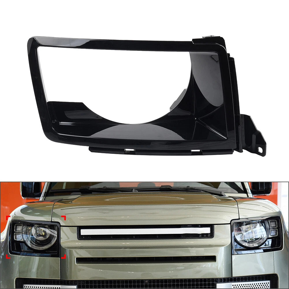 1x Right Front Headlight Bezel Cover for Land Rover Defender (2020–2023)