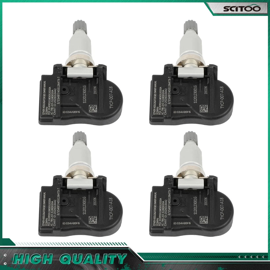 4X TPMS Tire Pressure Sensors for Land Rover Range Rover Sport (2005–2013) LR070840