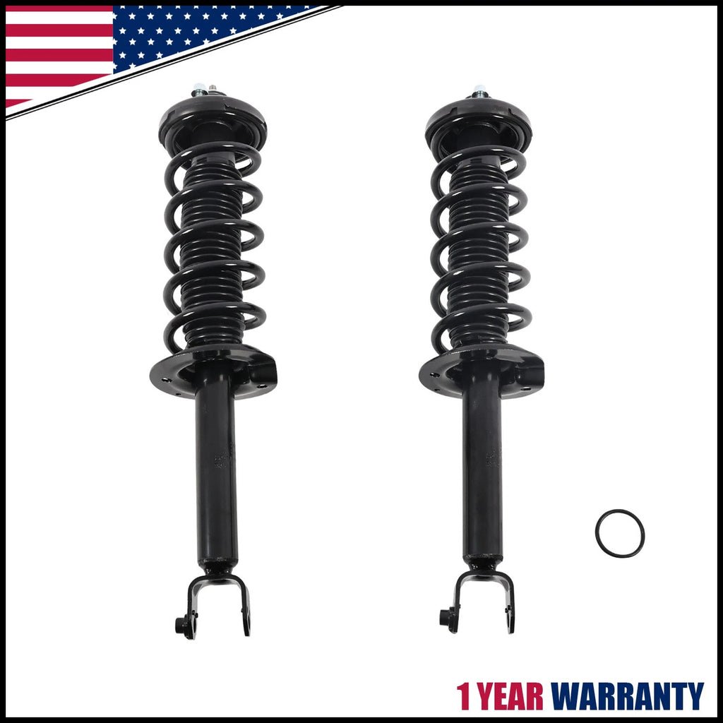 Rear Complete Struts Shocks w/ Spring & Mount for Honda Accord (2013–2017)