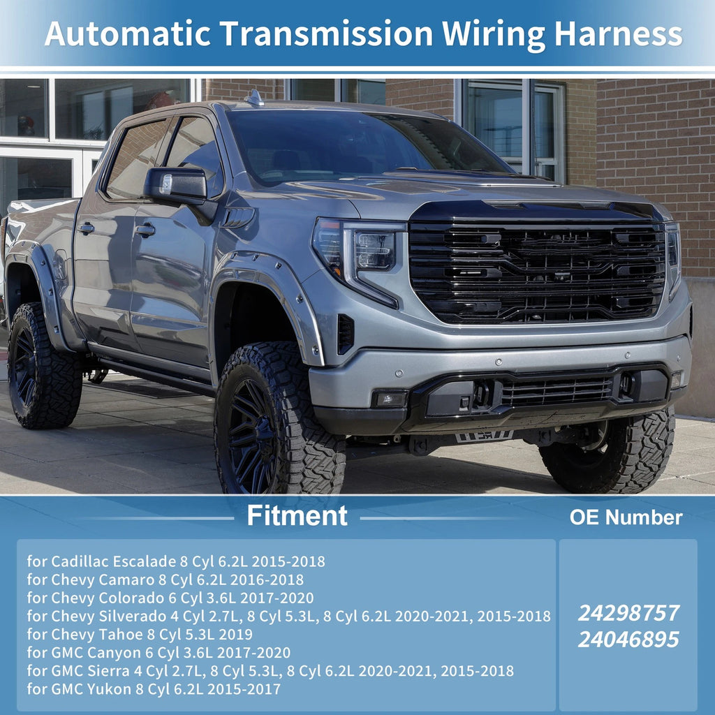 Automatic Transmission Wiring Harness for Chevy Silverado (2015–2018) 24298757
