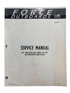 Service Manual for Force Outboards OB 3869 (9.9, 15 HP, 250 Sailor)