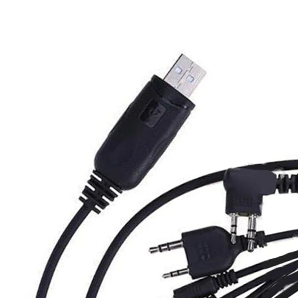 USB Cable for Radio Programming with 8 Interfaces & TK3107 Support