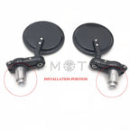 1" Bar End Mirror Ring Installation Loop for
