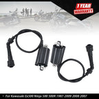 Set of 2 Ignition Coils for Kawasaki Ninja 500R (1997–2009)