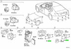 Ultrasonic Parking Sensor Retainer for Toyota