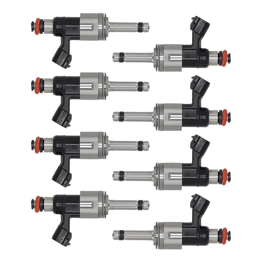 8Pcs Fuel Injectors for Ford F-150 5.0L V8 (2018–2020) CM5265 Direct Fit