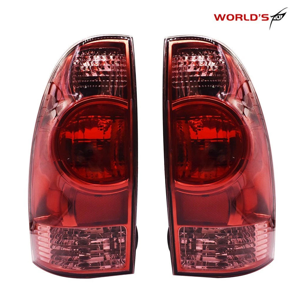 Set of 2 Rear Tail Lights for Toyota Tacoma (2005–2015) Halogen