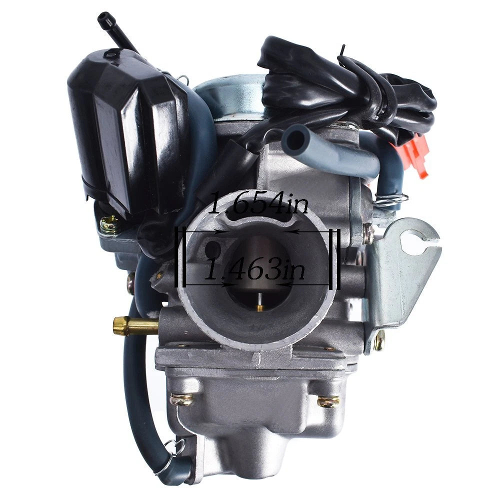 Carburetor with Air Filter Kit for Roketa Gokart 150cc (GY6)