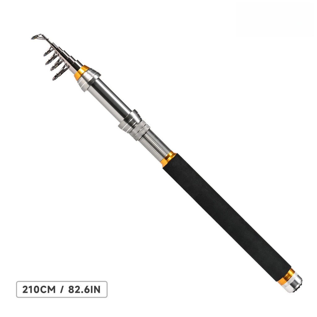 Telescopic Saltwater Surf Rod 1.8/2.1/2.4/2.7m for Shore Rock Boat Use