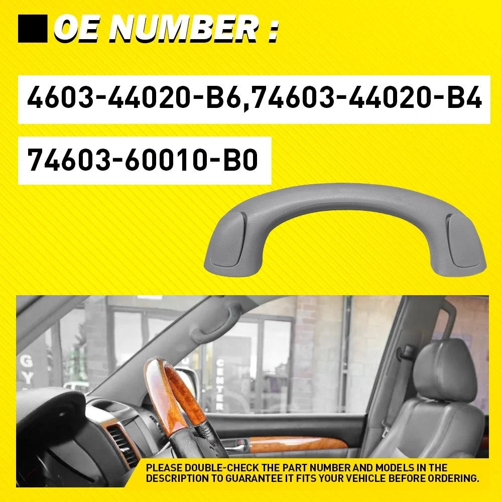 Front Upper Roof Grip Handle for 4Runner GX470 (2003–2009) OE 74603-44020-B6