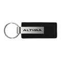 Black Leather Keychain - Officially Licensed for Nissan Altima