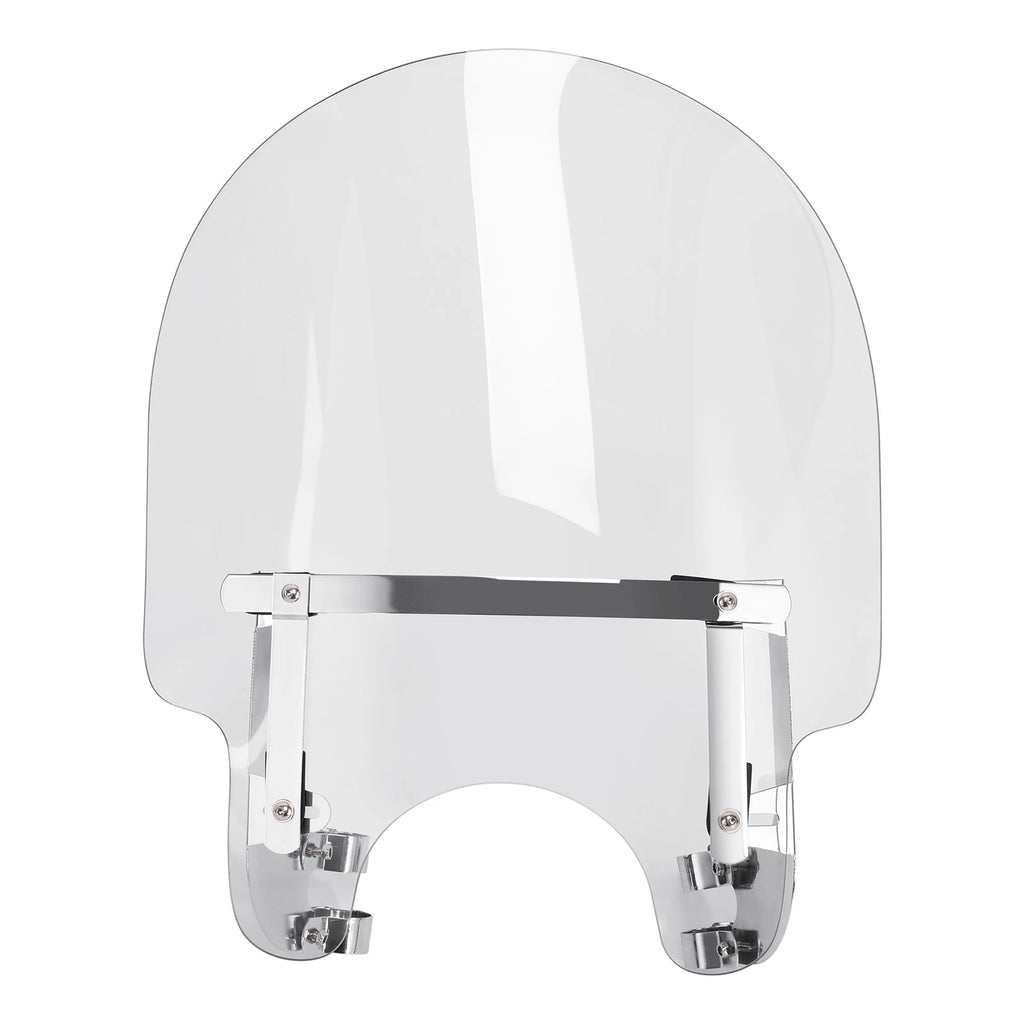 Clear Windshield with 39mm Clamps for Harley Dyna Sportster XL883 1200 (2004–2023)