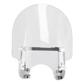 Clear Windshield with 39mm Clamps for Harley Dyna Sportster XL883 1200 (2004–2023)