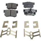 Ceramic Brake Pad Set for Honda CR-V, RDX (2007–2012)