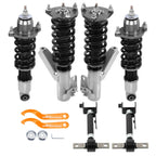 Coilovers & Adjustable Rear Camber Control Arms Kit for Honda Civic (2001–2005)
