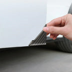 4 x Carbon Fiber Texture Door Corner Anti-Collision Trim for SUV Truck